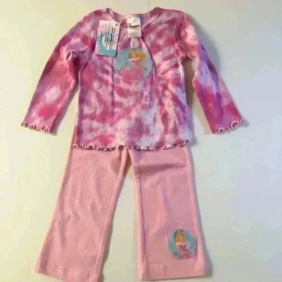 New! Disney Sleeping Beauty tie dye bundle 24 months - Picture 1 of 5